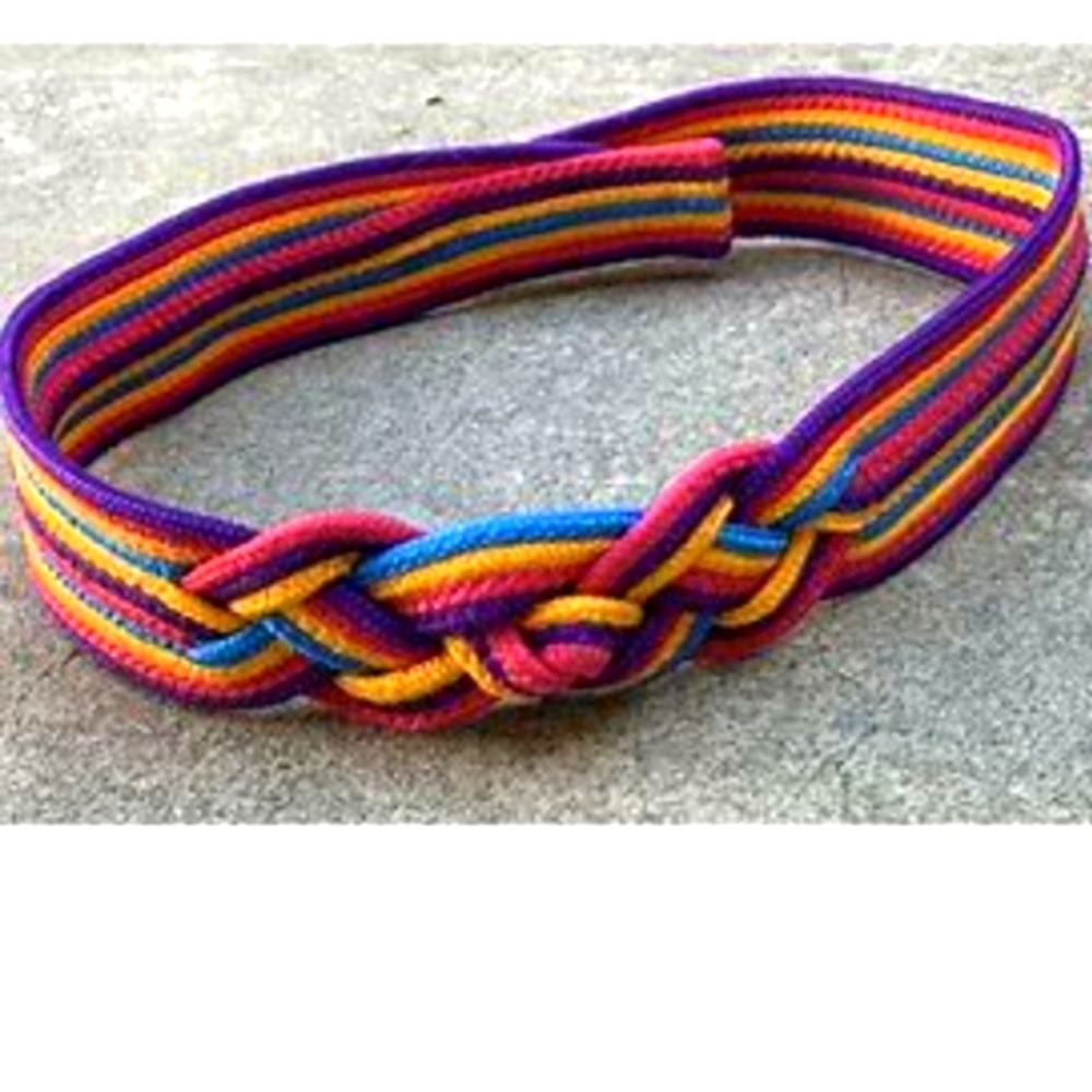 VINTAGE KAREN SCOTT MULTICOLOR BELT